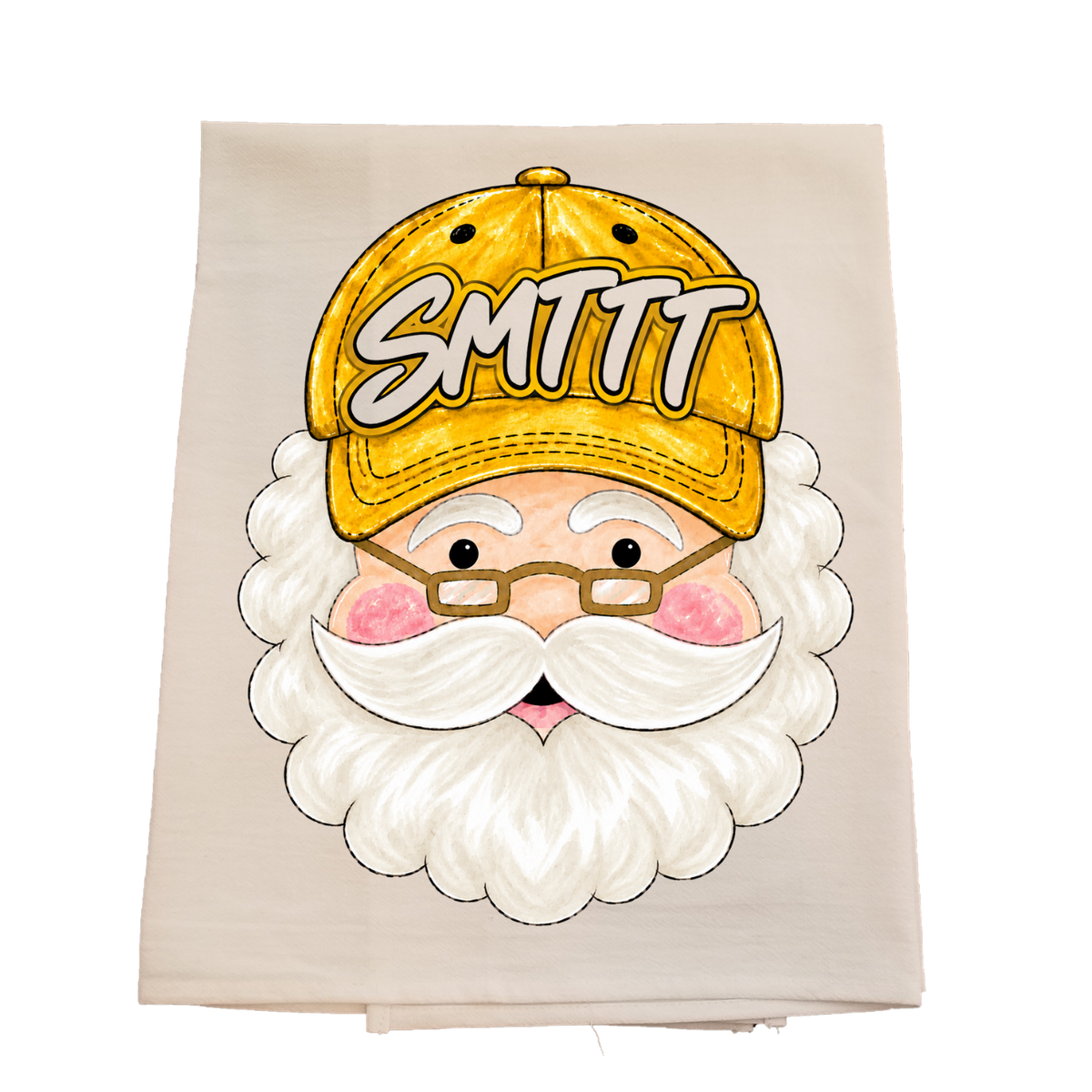 Southern Miss Santa Tea Towel