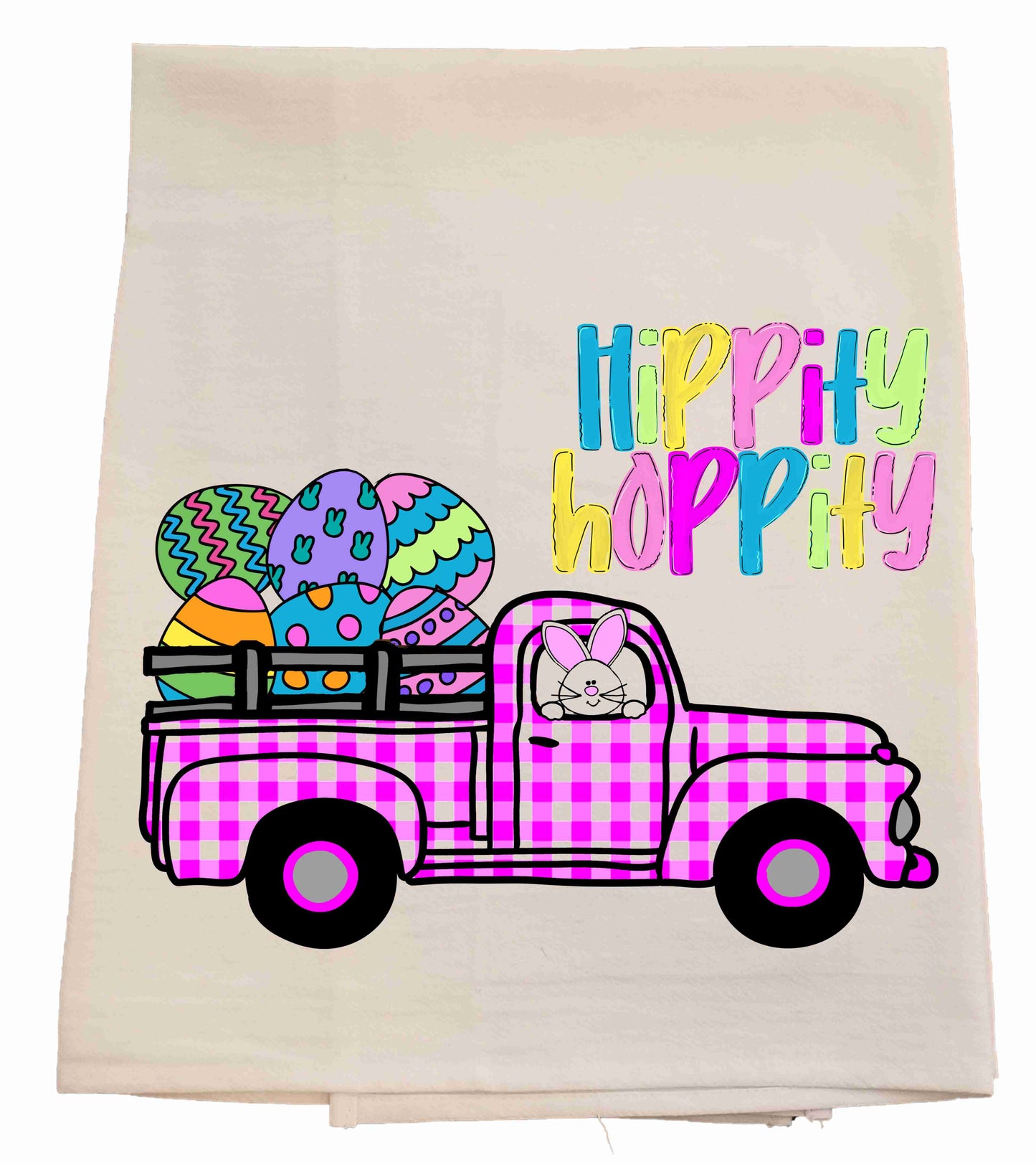 Hippity Hoppity Tea Towel