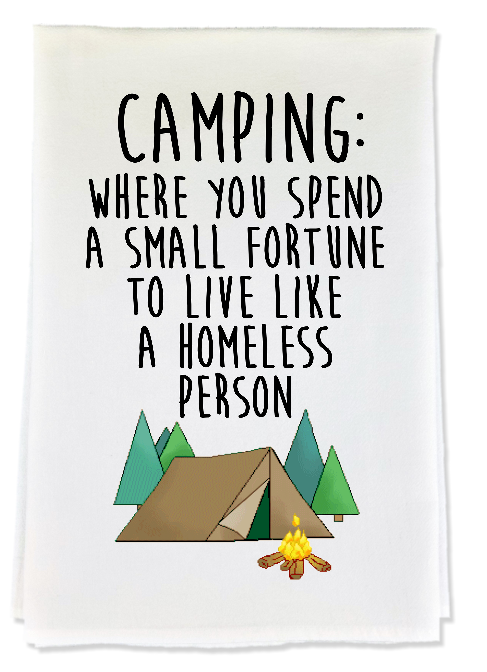 Homeless Tea Towel image 0