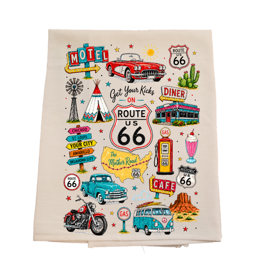 Route 66 Custom Collage