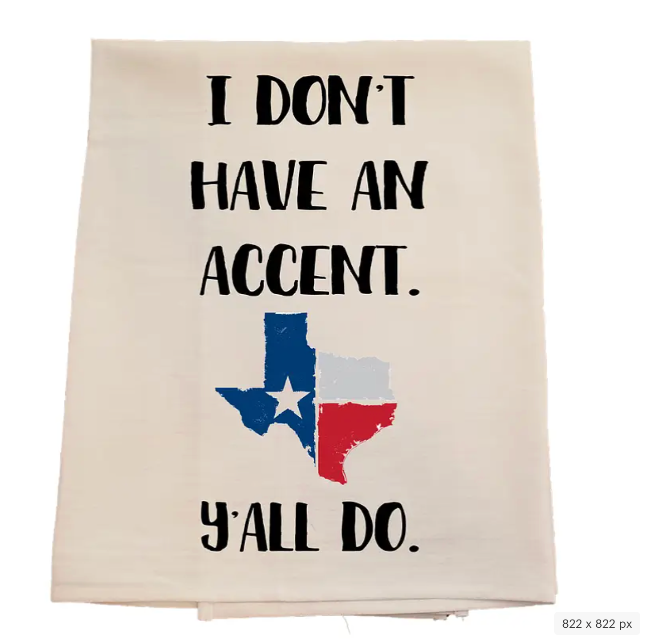 Texas Accent Tea Towel