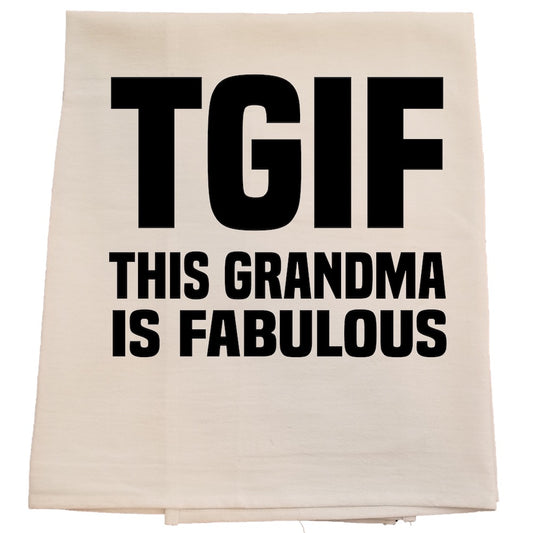 TGIF Tea Towel