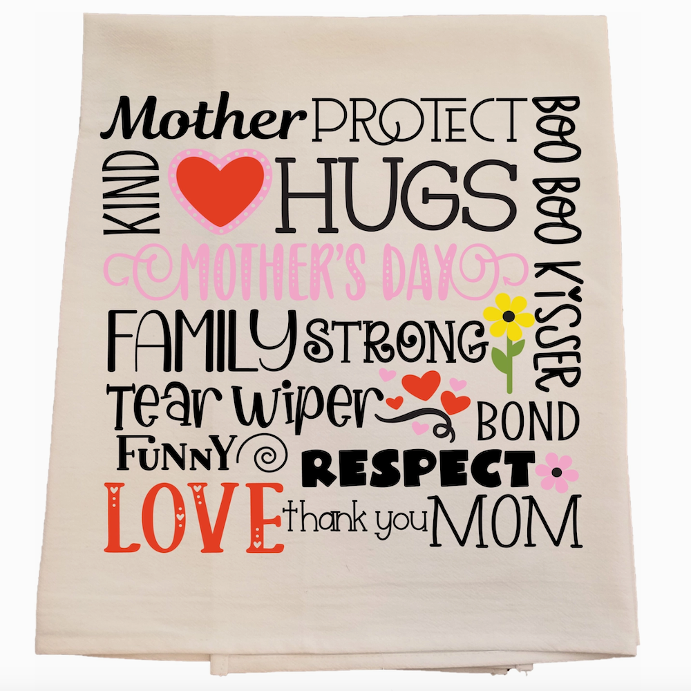 Mom Chatter Tea Towel