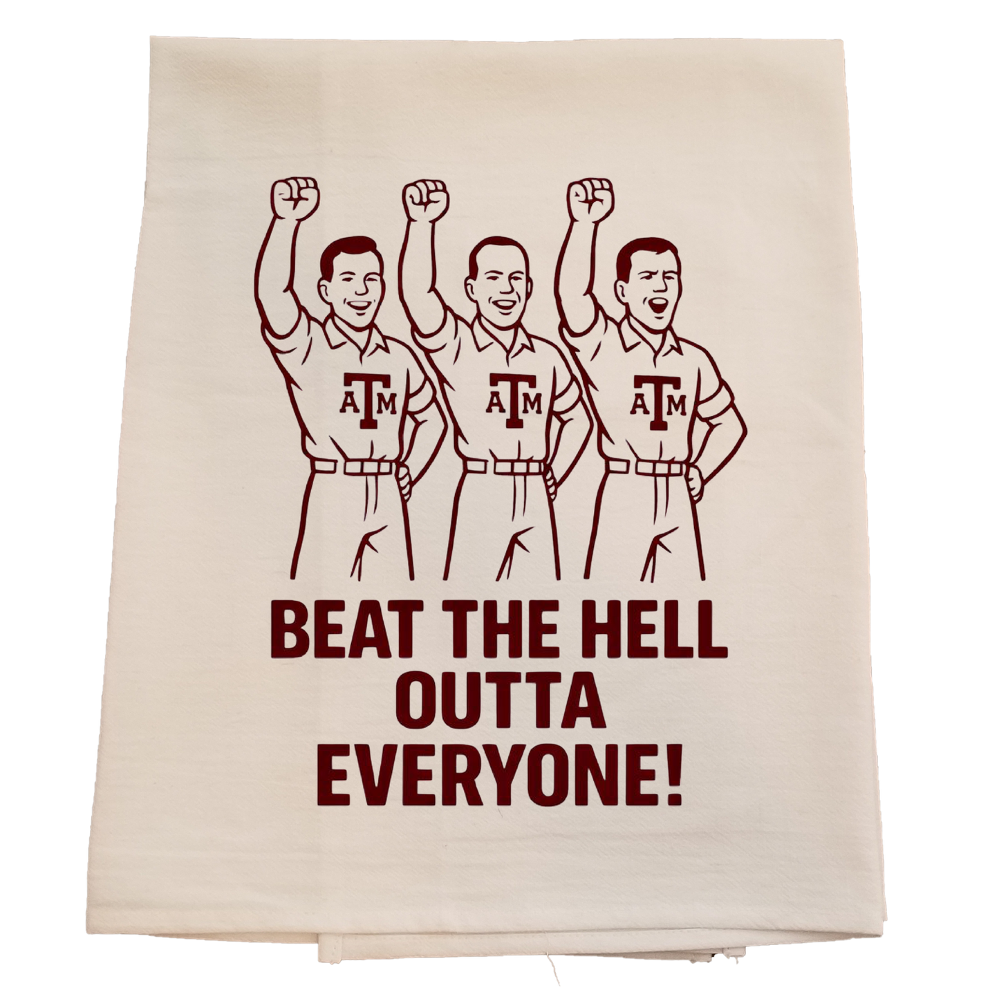 Aggie Yell Leaders Tea Towel