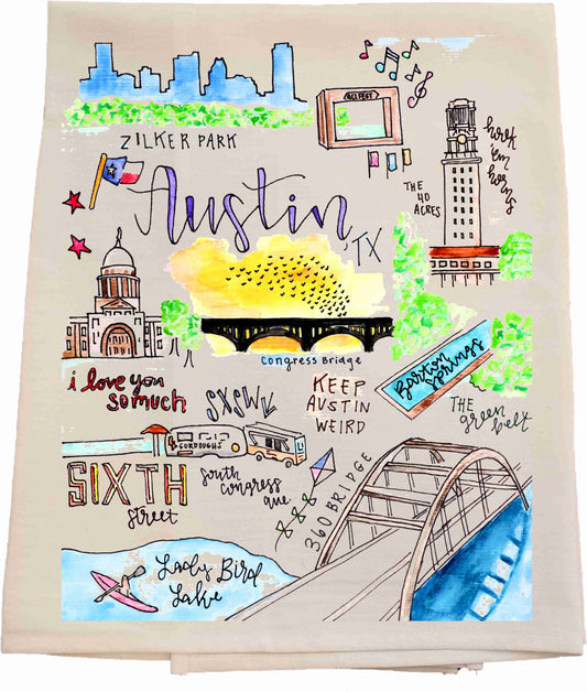 Austin Tea Towel