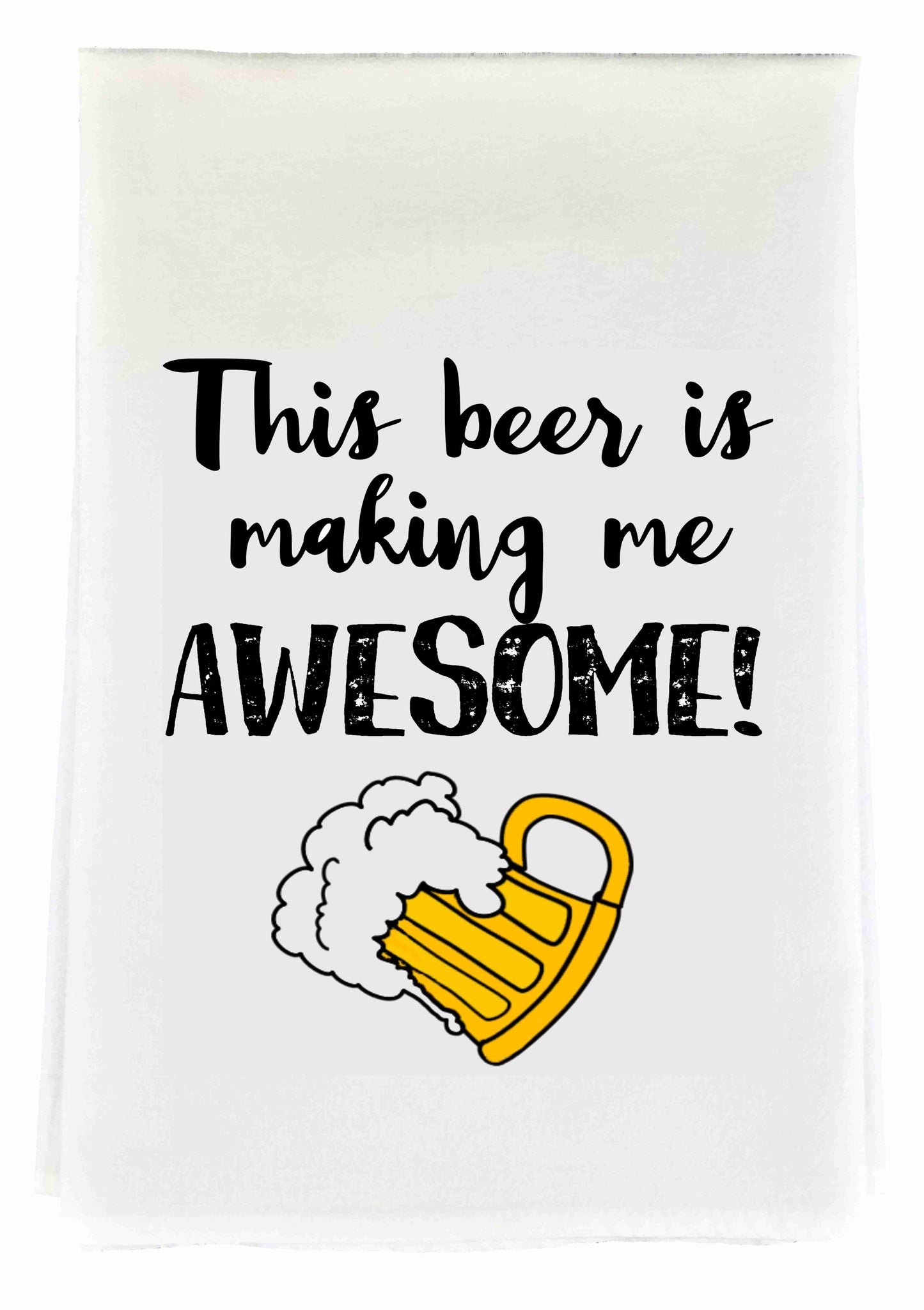 Beer Awesome Tea Towel