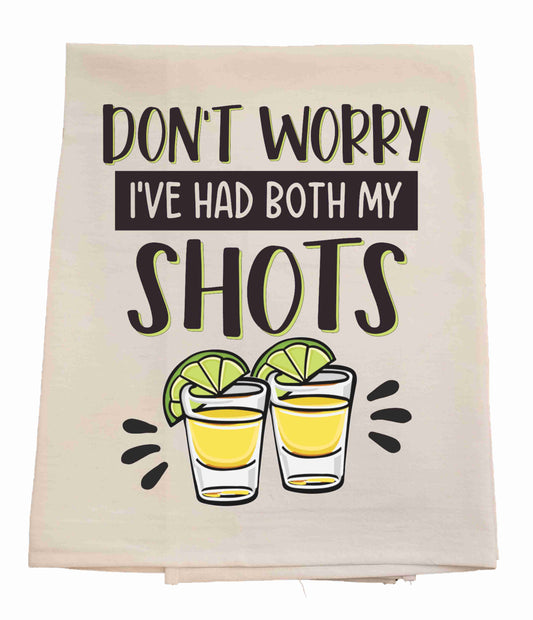 Both Shots Tea Towel