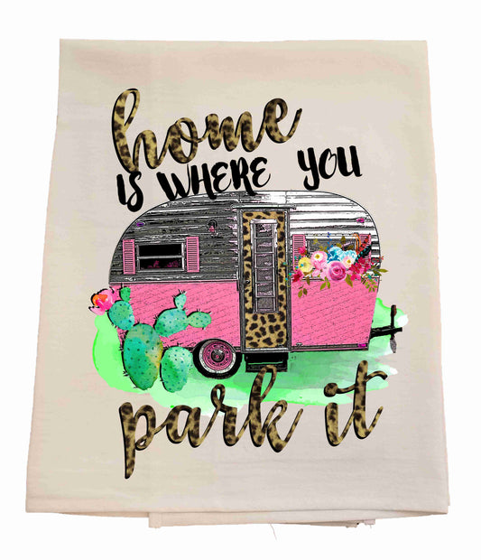 Park It Tea Towel