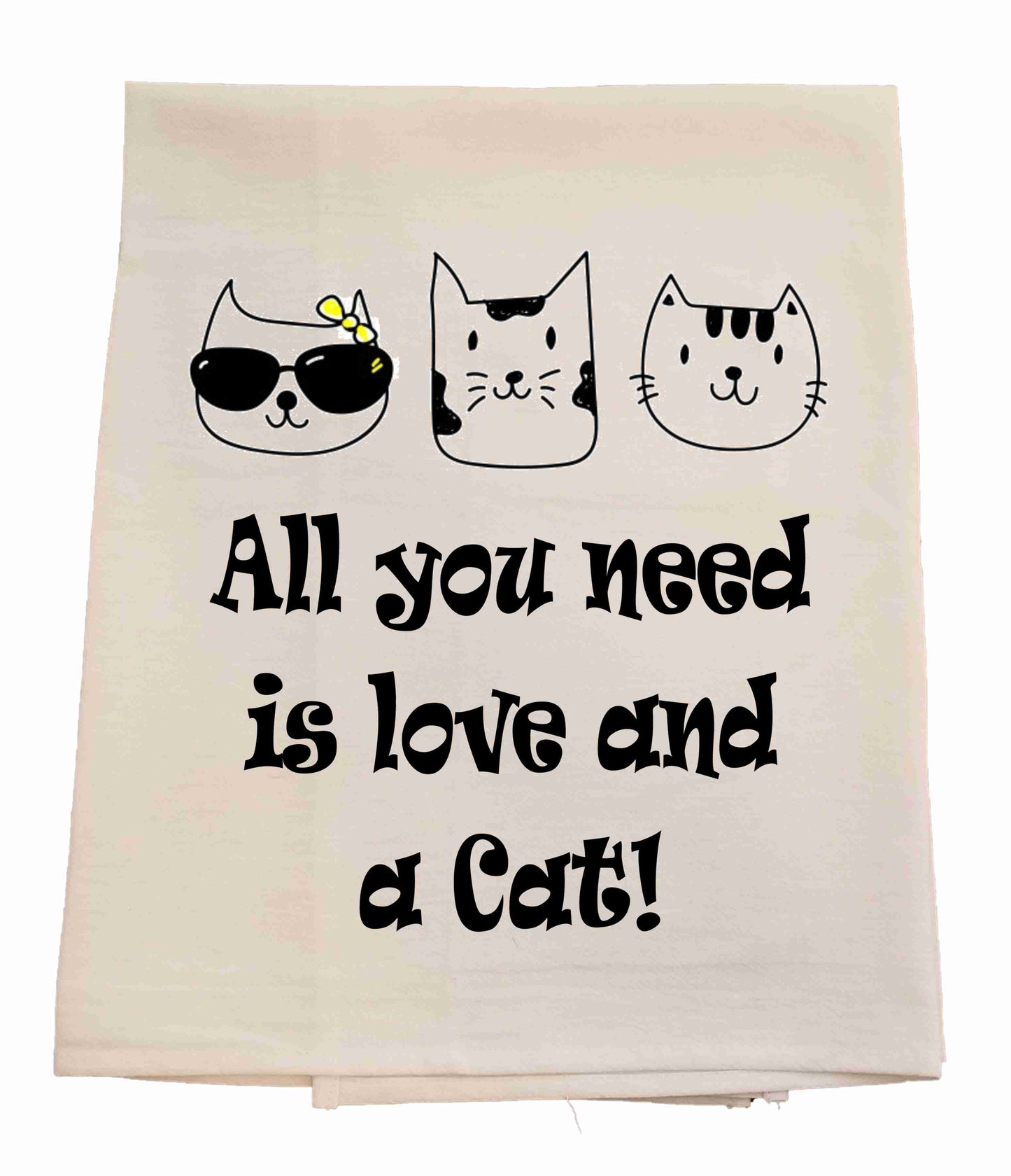 Cats Tea Towel