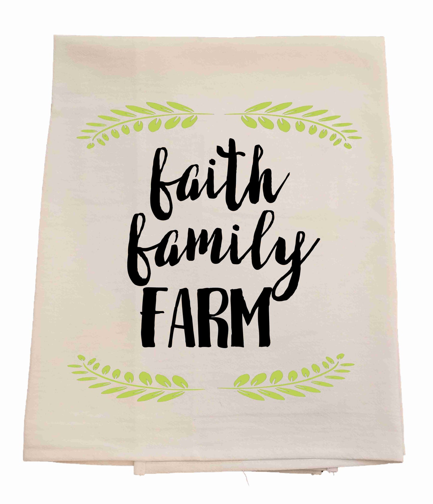 Faith Family Farm Tea Towel