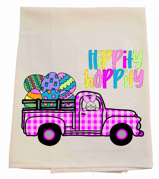 Hippity Hoppity Tea Towel