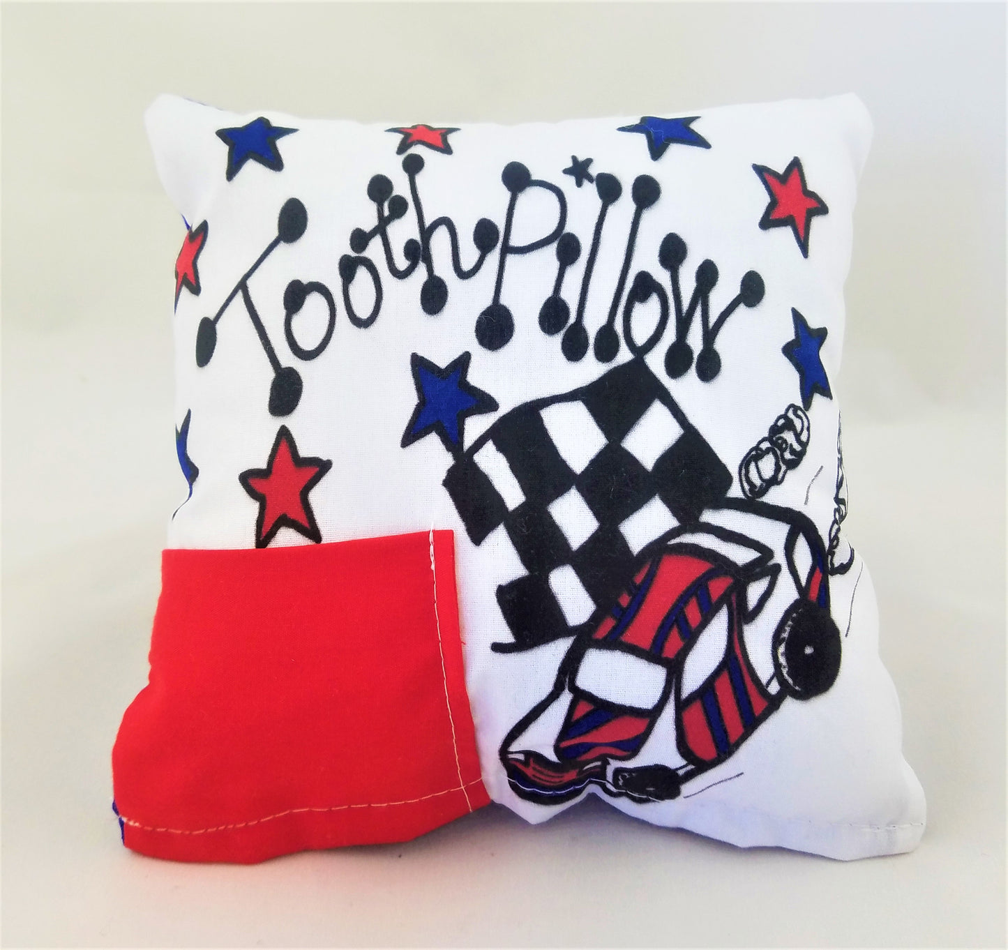 Racecar Tooth Pillow