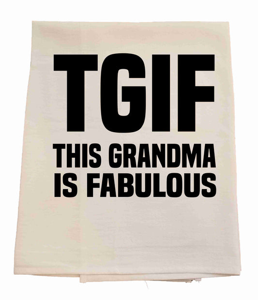 TGIF Tea Towel